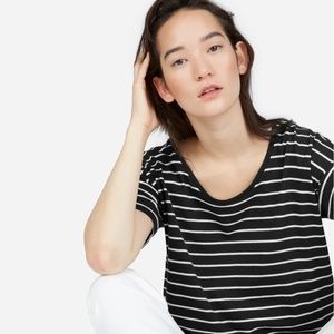 Everlane "The Square Tee" Striped